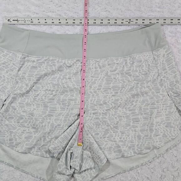Athleta printed run with it short Workout Beach Run Gym Activewear Womens 3X - Picture 4 of 9